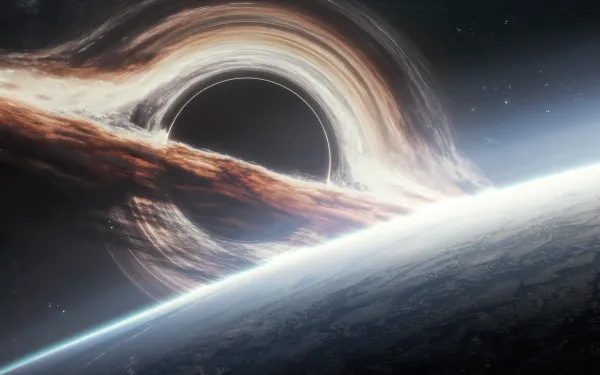 4k插图壁纸-天文学和星系-事件视界免费下载「哲风壁纸」