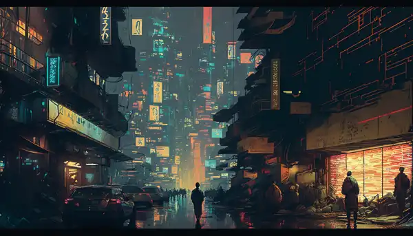 3k人们壁纸-数字艺术 - 车-赛博朋克壁纸推荐「哲风壁纸」