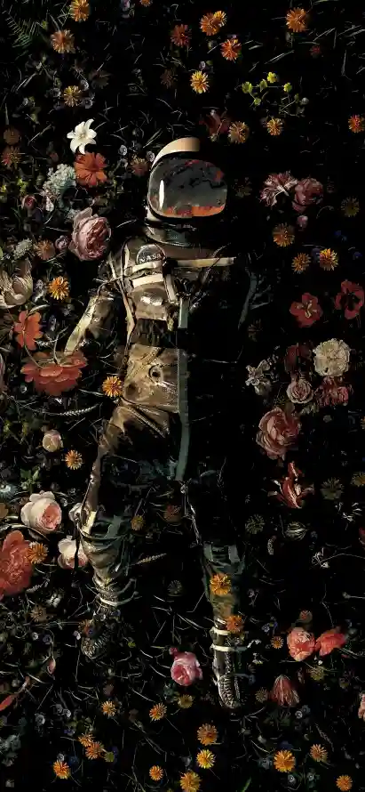 4k海报壁纸 - 绘画 - 艺术 - 花园「哲风壁纸」