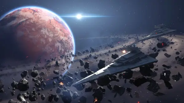 4k星星壁纸-小行星与科学-小行星带免费下载「哲风壁纸」