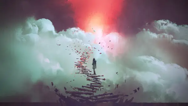 6k天空壁纸-油画刷 - 景观-天空景观热门的壁纸「哲风壁纸」