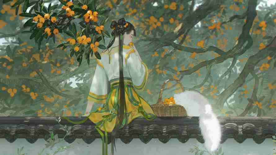 2k分支壁纸-双马尾壁纸和吃-斑驳的阳光壁纸分享「哲风壁纸」