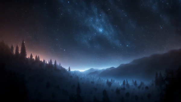 4k夜晚壁纸-星夜与天空-壁纸推荐「哲风壁纸」