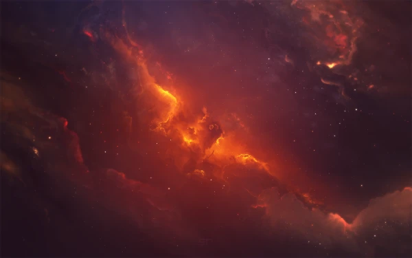 4k宇宙壁纸-数字艺术和星云-空间艺术壁纸推荐「哲风壁纸」