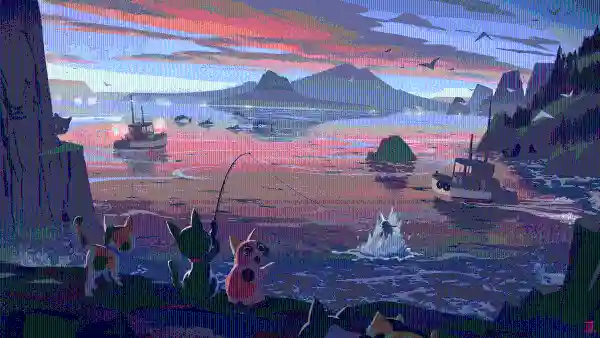 4k幽默壁纸 - 山 - 水 - 猫「哲风壁纸」 4k幽默壁纸 - 山 - 水 - 猫「哲风壁纸」