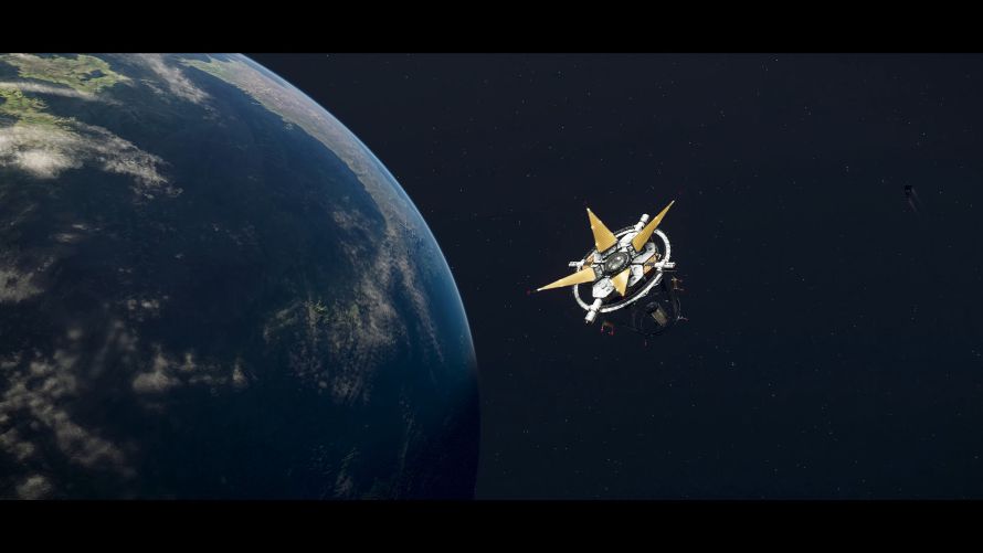 4k空间壁纸-视频游戏与行星-视频游戏艺术「哲风壁纸」