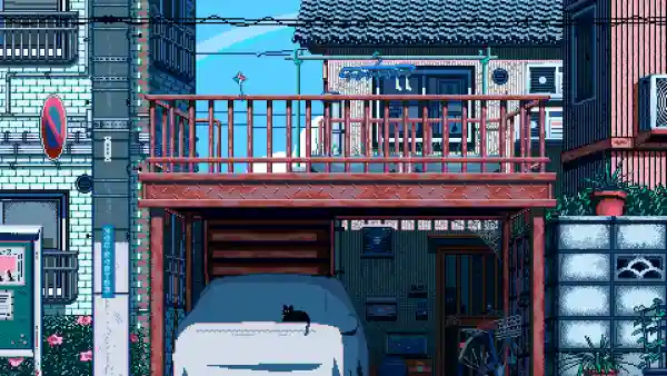 2k建筑壁纸-建筑学和房子-像素艺术壁纸分享「哲风壁纸」