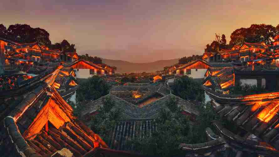 4k建筑壁纸-丽江市和山-特雷·拉特克利夫「哲风壁纸」
