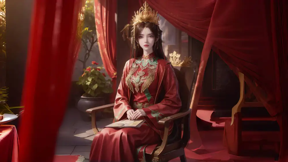 仙逆 - 4k原创《李慕婉》婚照壁纸图片「哲风壁纸」