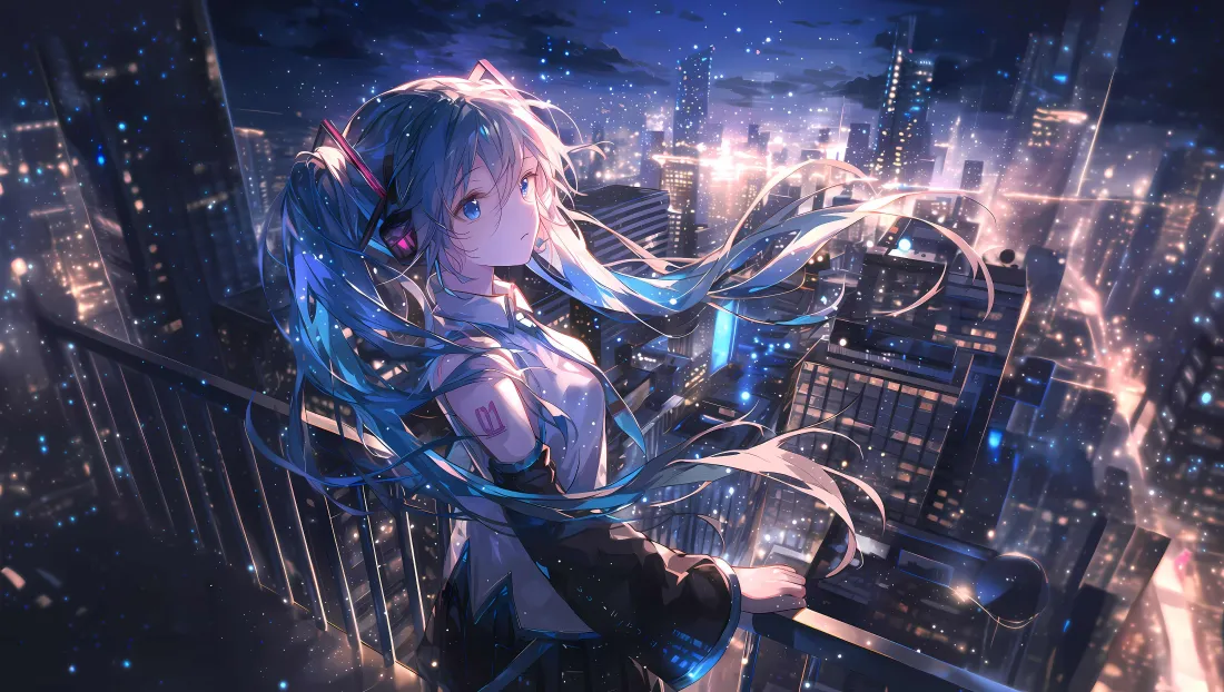 4k初音未来壁纸-虚拟歌姬壁纸-热门的壁纸「哲风壁纸」