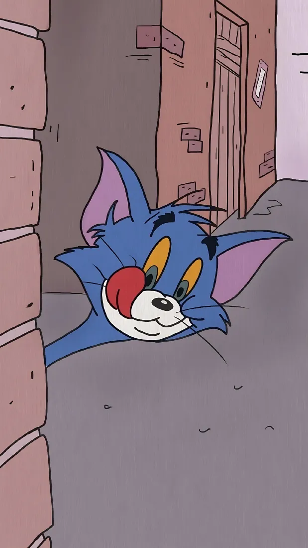 《汤姆》手机壁纸-猫和老鼠图片-精选壁纸「哲风壁纸」