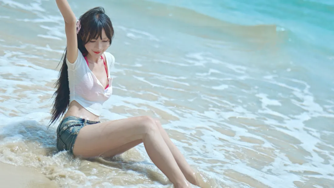4k美女壁纸 - 海壁纸「哲风壁纸」