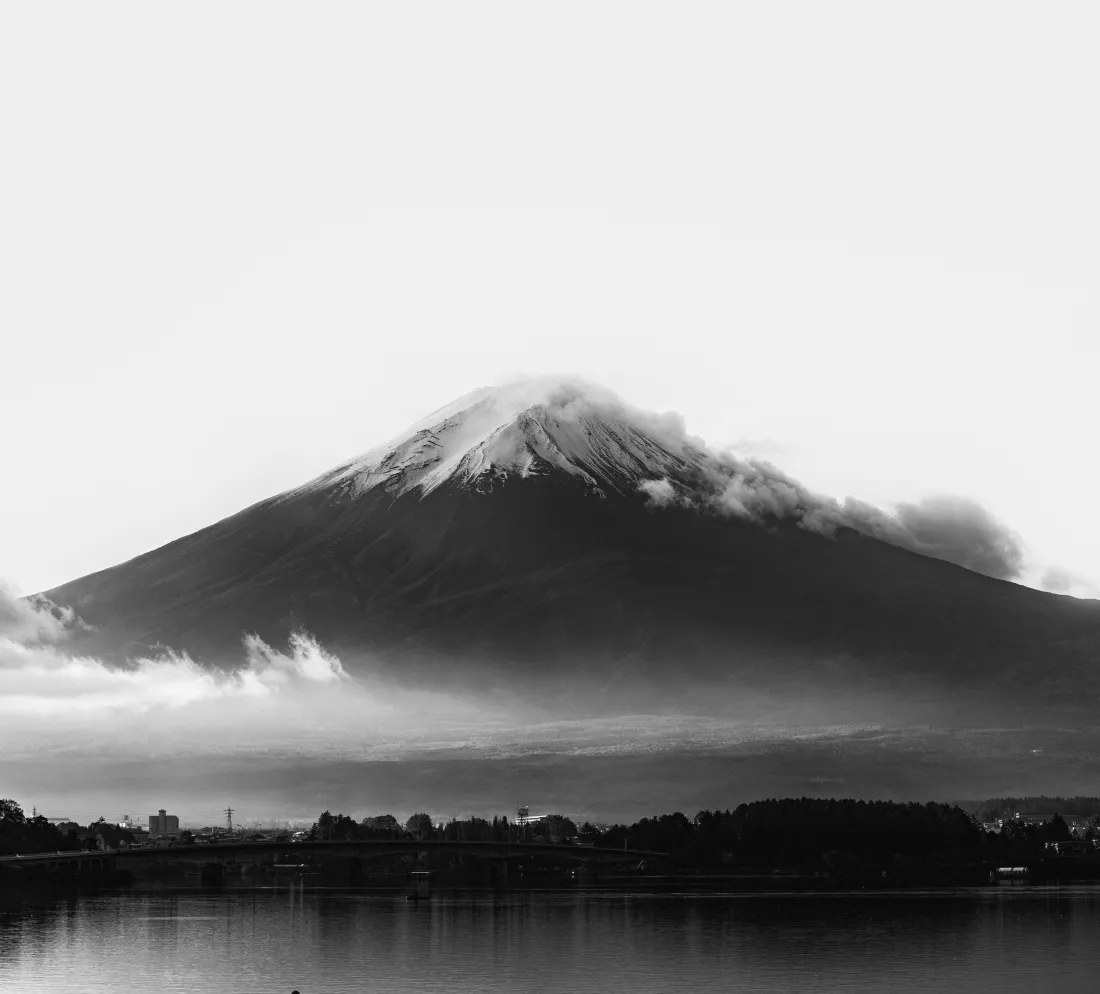 6k富士山云雾缭绕风景壁纸｜富士山背景图片 - 摄影「哲风壁纸」