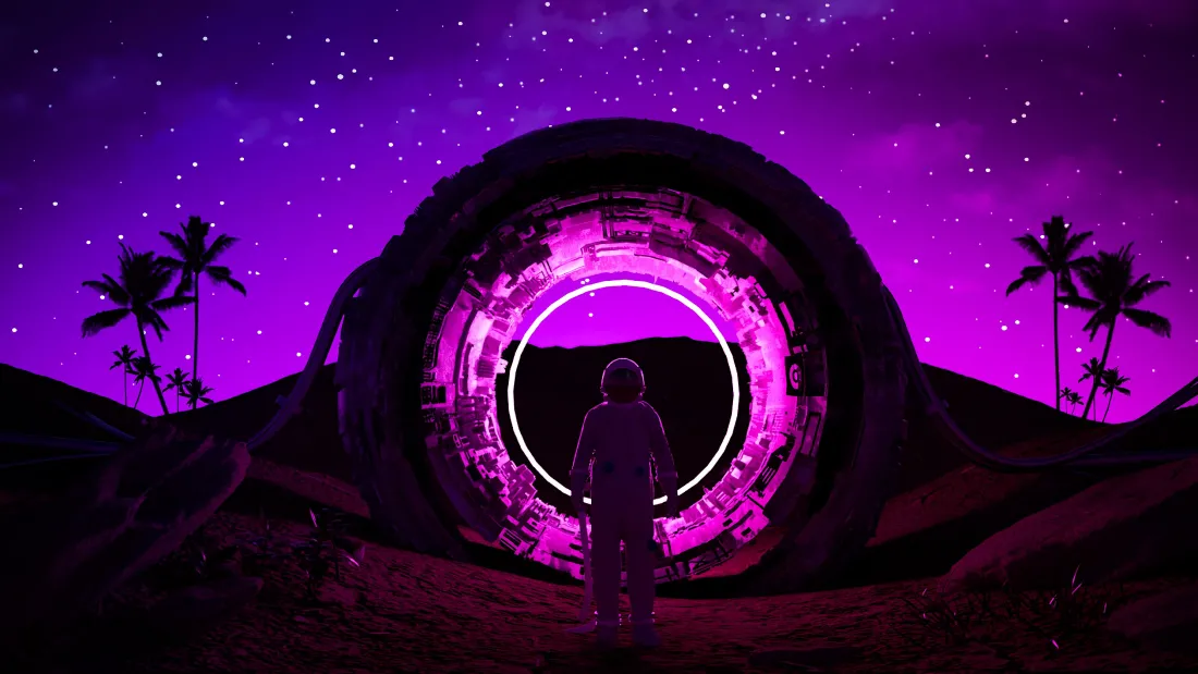 4k宇航员壁纸｜宇宙背景图片 - 梦幻星际「哲风壁纸」