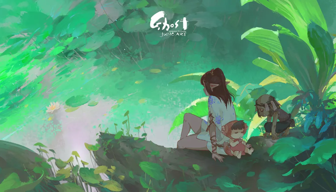 2kWenjunLin壁纸｜女孩与动物背景图片 - 艺术家之作「哲风壁纸」