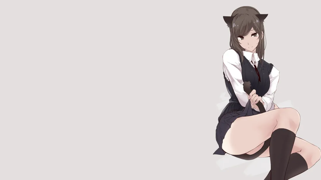 4k美女动漫壁纸｜二次元萌妹背景图片 - 猫耳少女「哲风壁纸」