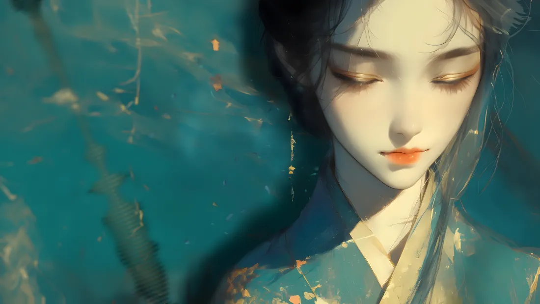 6k国风动漫壁纸｜古风少女背景图片 - 唯美意境「哲风壁纸」