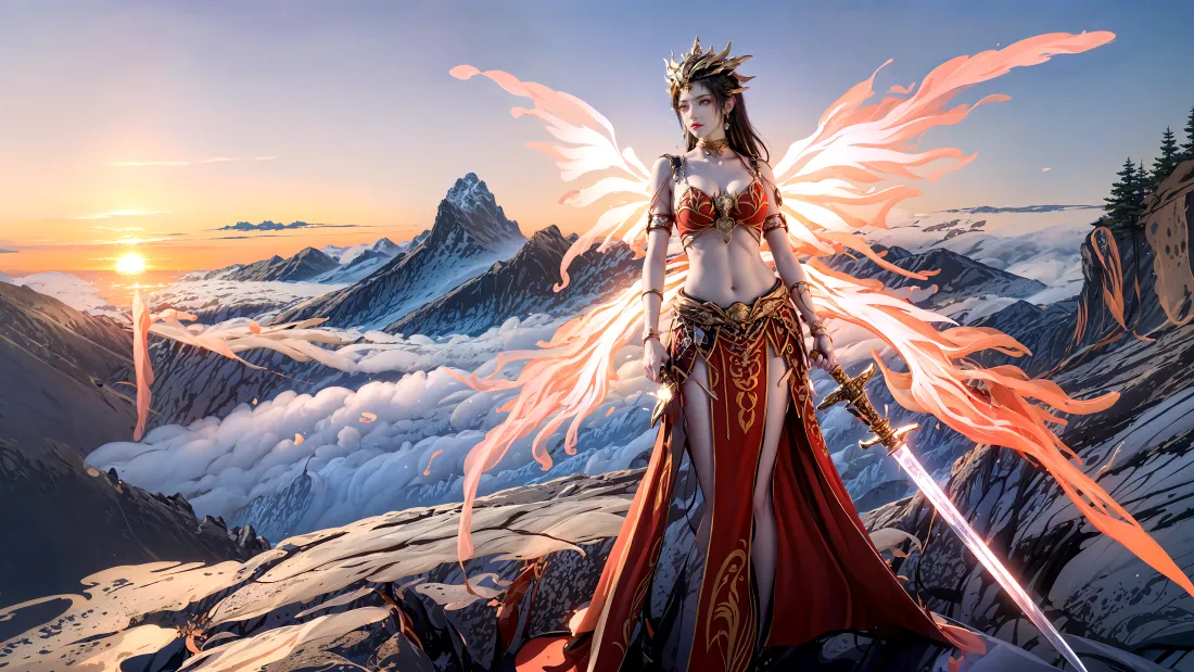 4k斗破苍穹美杜莎壁纸｜绝美背景图片 - 玄幻风「哲风壁纸」