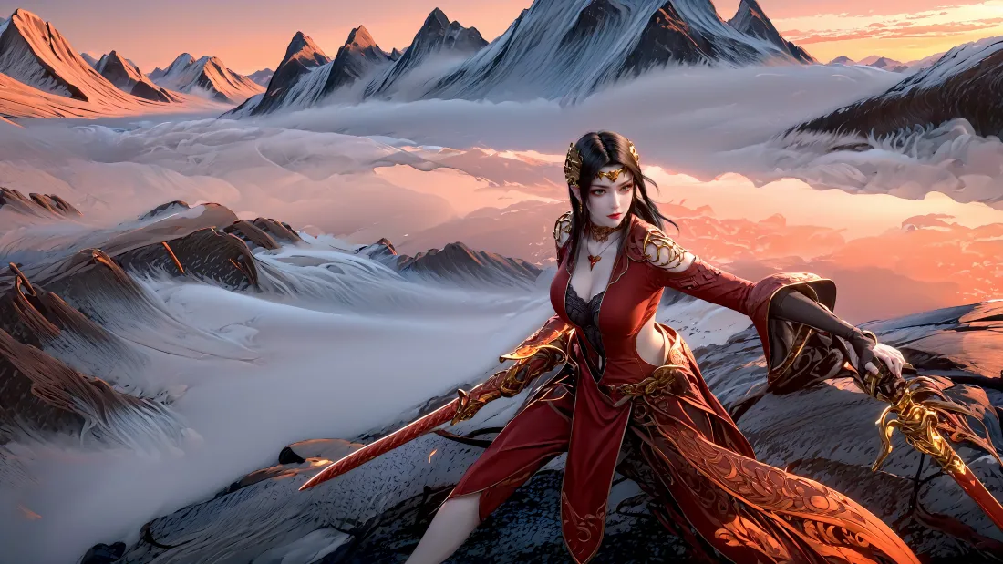 4k斗破苍穹美杜莎壁纸｜美杜莎背景图片 - 玄幻风「哲风壁纸」