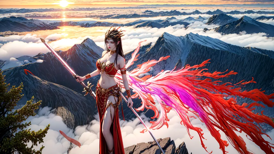 4k美杜莎壁纸｜斗破苍穹背景图片 - 霸气女战士「哲风壁纸」