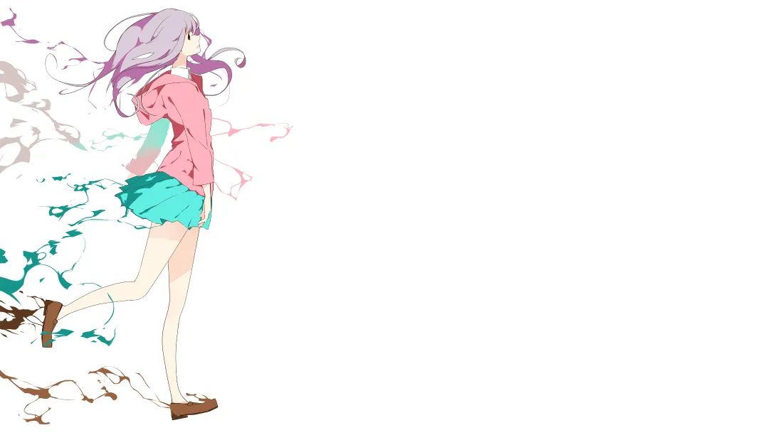4k少女动漫壁纸｜清新背景图片 - 唯美奔跑「哲风壁纸」
