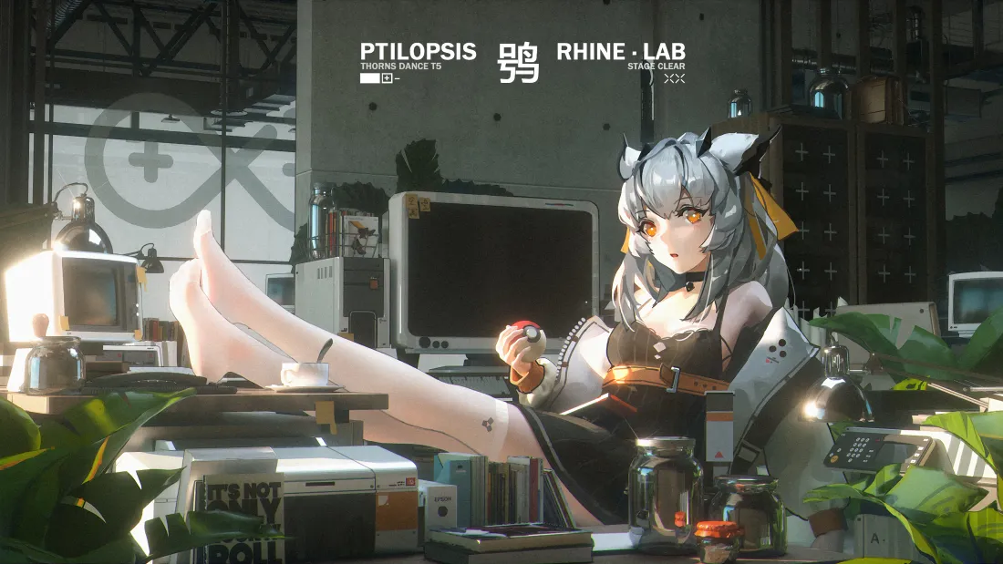 4k3D动漫少女壁纸｜科技风背景图片 - 萌系角色「哲风壁纸」