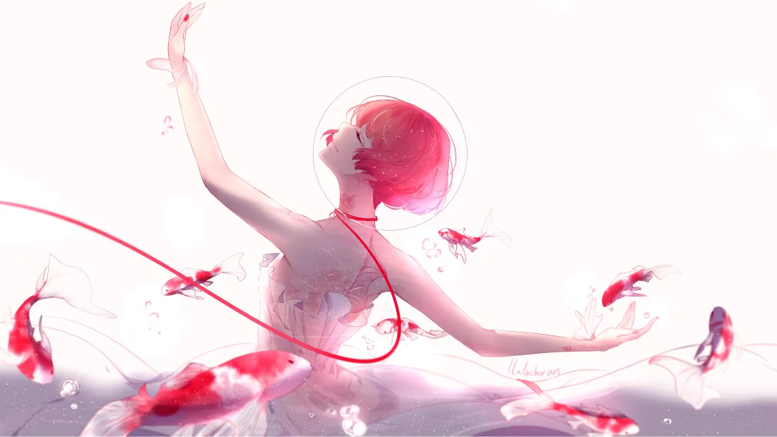 4k少女动漫壁纸｜梦幻背景图片 - 灵动飘逸「哲风壁纸」