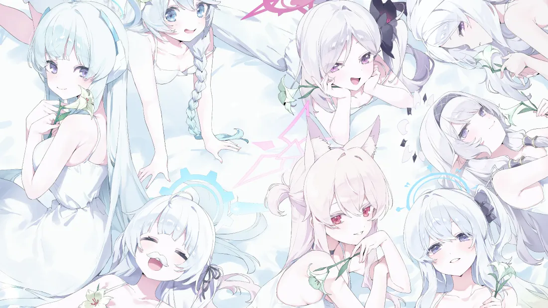 4k少女动漫壁纸｜唯美少女背景图片 - 萌趣风格「哲风壁纸」