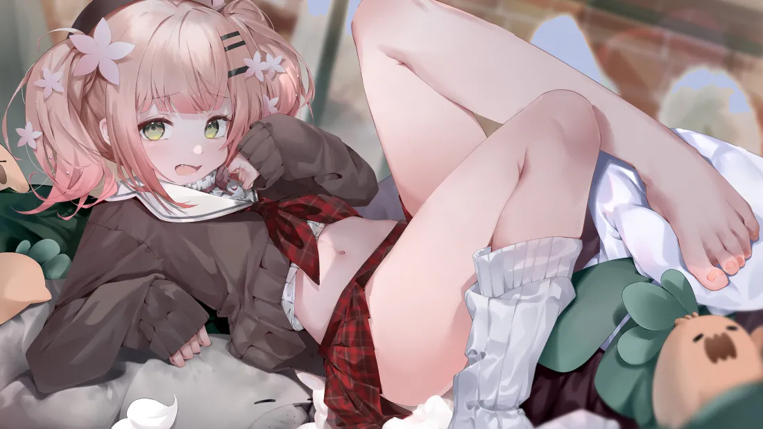 4k少女动漫壁纸｜二次元美少女背景图片 - 超萌「哲风壁纸」
