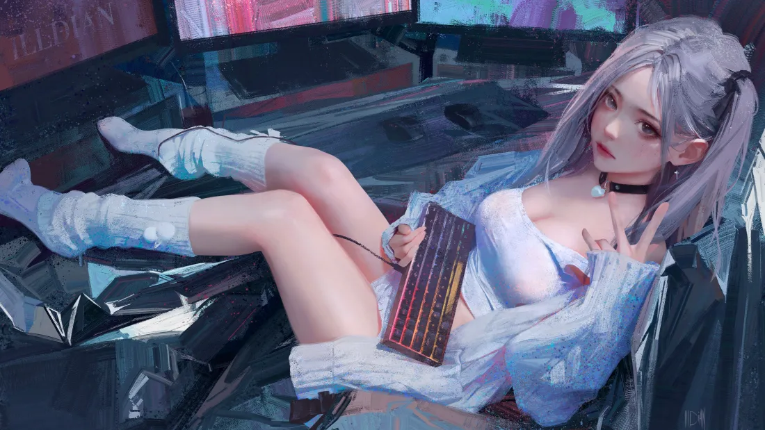 4k少女动漫壁纸｜二次元美少女背景图片 - 惊艳「哲风壁纸」