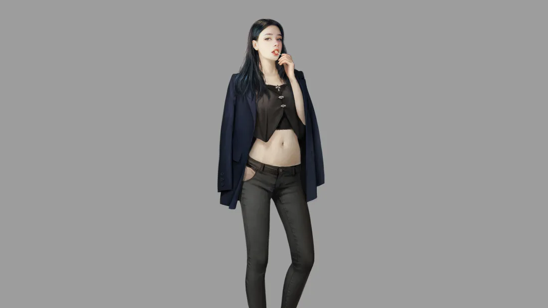 4k美女壁纸｜时尚美女背景图片 - 个性穿搭「哲风壁纸」