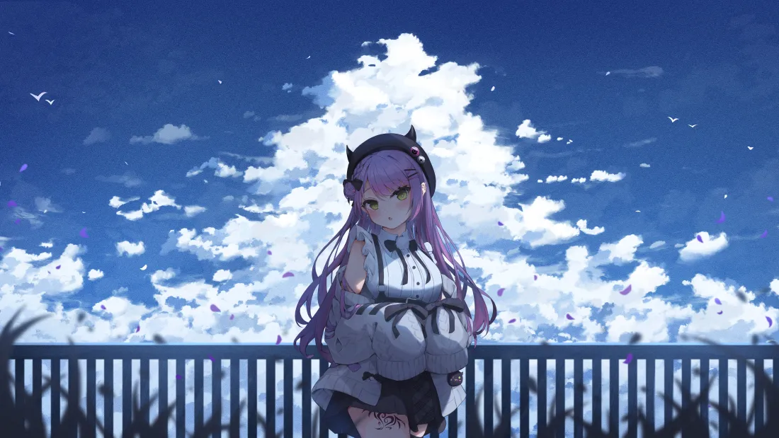 4k少女动漫壁纸｜清新动漫背景图片 - 唯美场景「哲风壁纸」