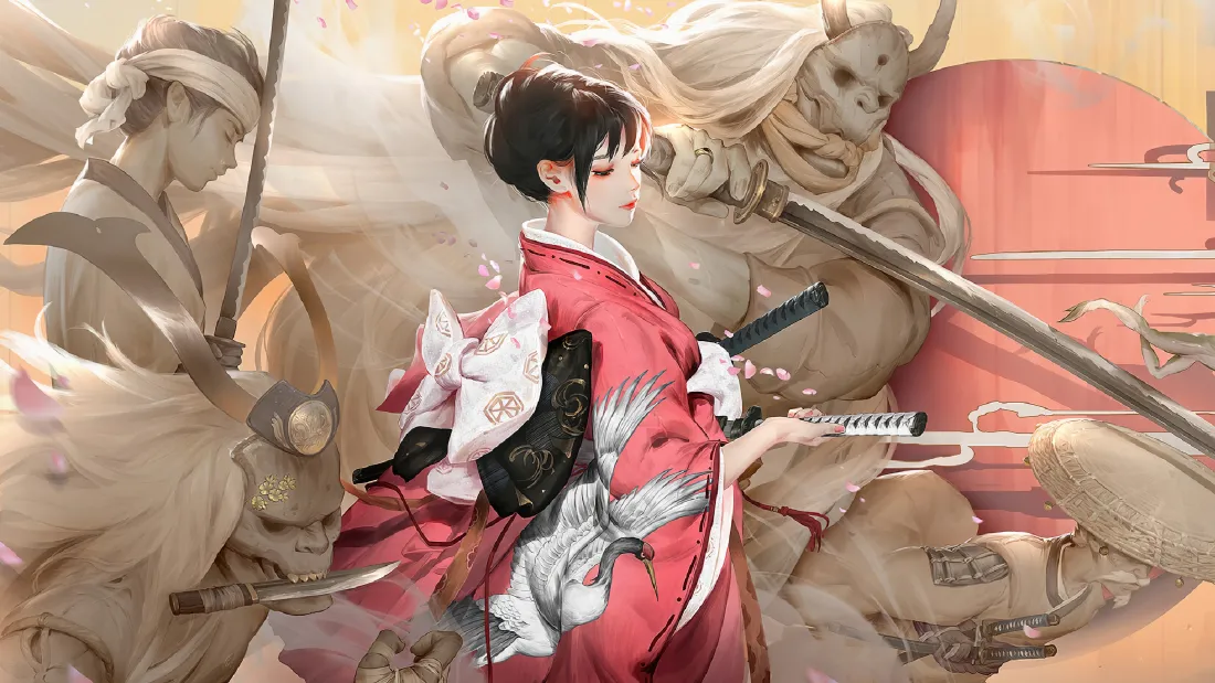 4k武士动漫壁纸｜和风武士背景图片 - 精美「哲风壁纸」