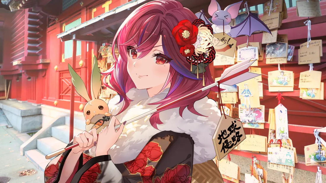 4k少女动漫壁纸｜和风少女背景图片 - 精美「哲风壁纸」