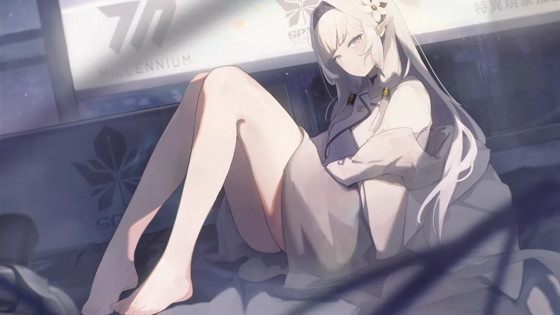 4k少女动漫壁纸｜唯美动漫背景图片 - 静谧少女「哲风壁纸」