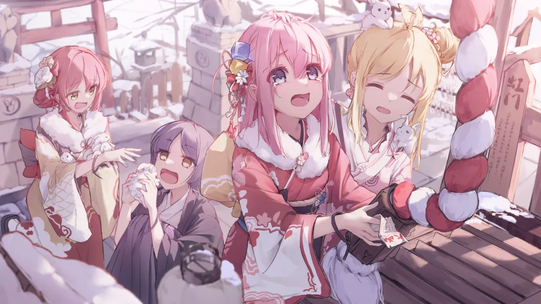 5k少女动漫壁纸｜动漫少女背景图片 - 唯美风「哲风壁纸」