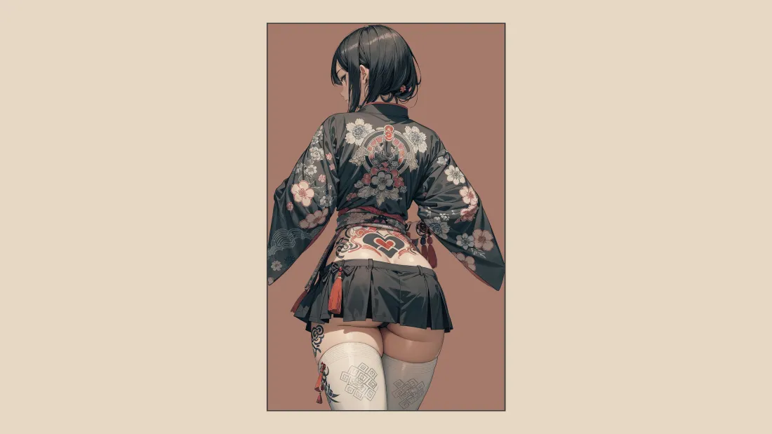 4k和服动漫人物壁纸｜动漫背景图片 - 二次元风「哲风壁纸」
