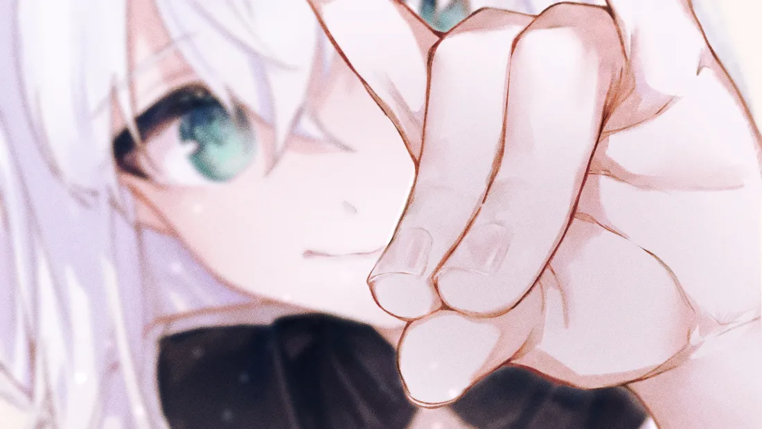 4k少女动漫壁纸｜二次元美少女背景图片 - 比心「哲风壁纸」