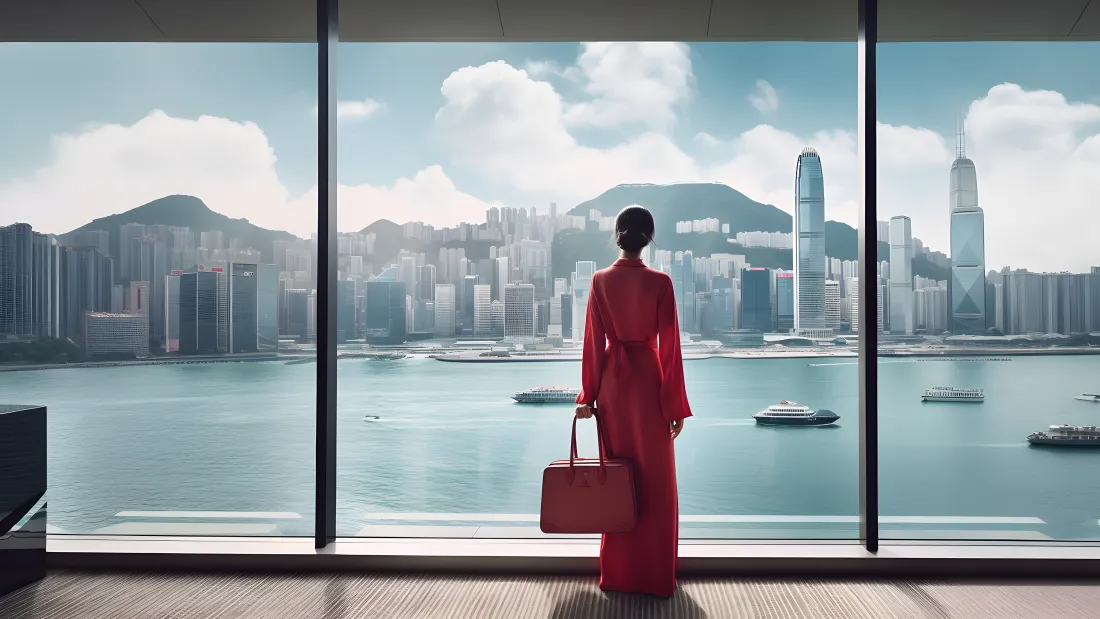 4kAI都市女性壁纸｜职业女性背景图片 - 时尚「哲风壁纸」