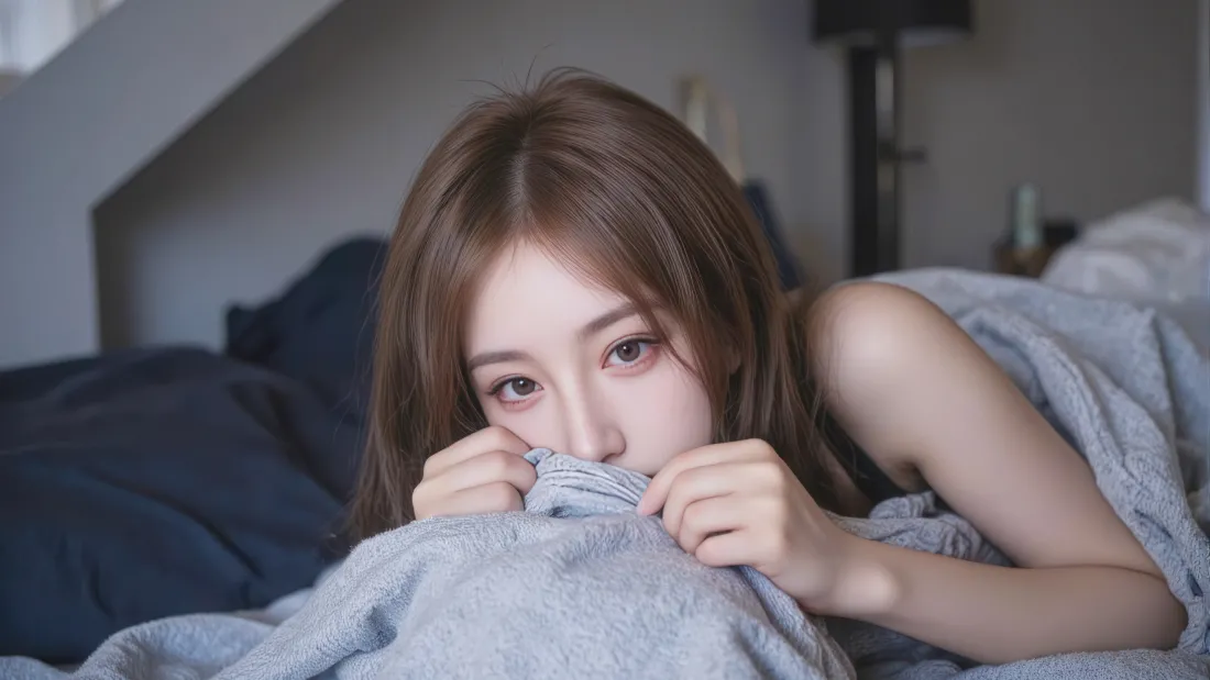 4k纯欲美女壁纸｜卧室背景图片 - 氛围感拉满「哲风壁纸」