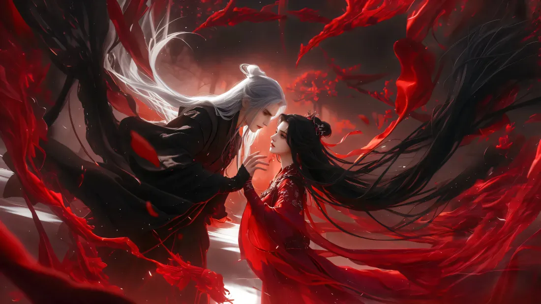 4k王林李慕婉动漫壁纸｜仙逆背景图片 - 绝美「哲风壁纸」
