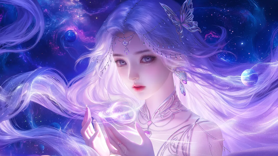 4k云曦壁纸｜完美世界美女背景图片 - 梦幻风「哲风壁纸」