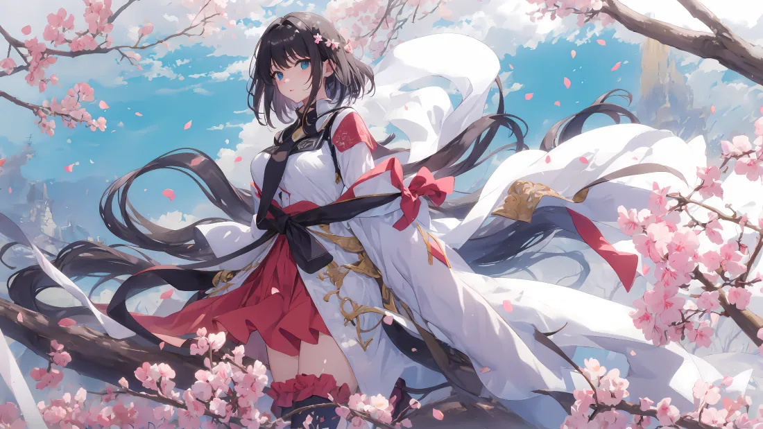 4k少女动漫壁纸｜古风少女背景图片 - 唯美烂漫「哲风壁纸」