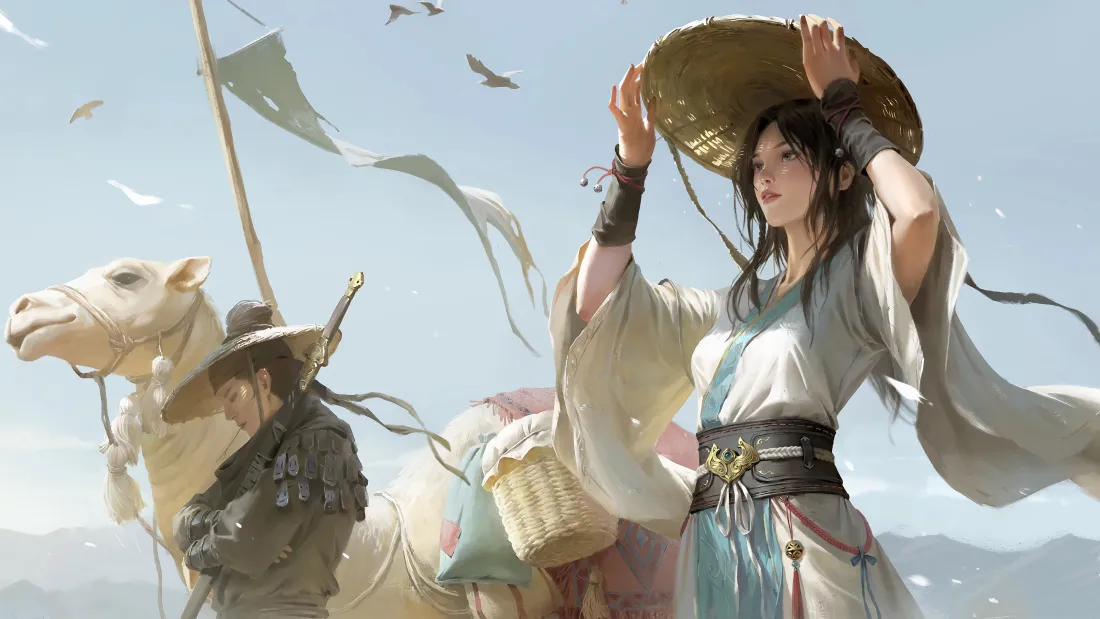 4k武侠古装动漫壁纸｜古风侠客背景图片 - 唯美画面「哲风壁纸」
