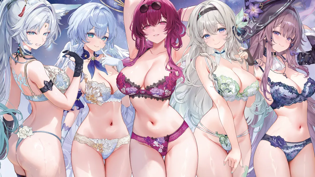 4k美女动漫壁纸｜比基尼动漫美女背景图片 - 精选「哲风壁纸」