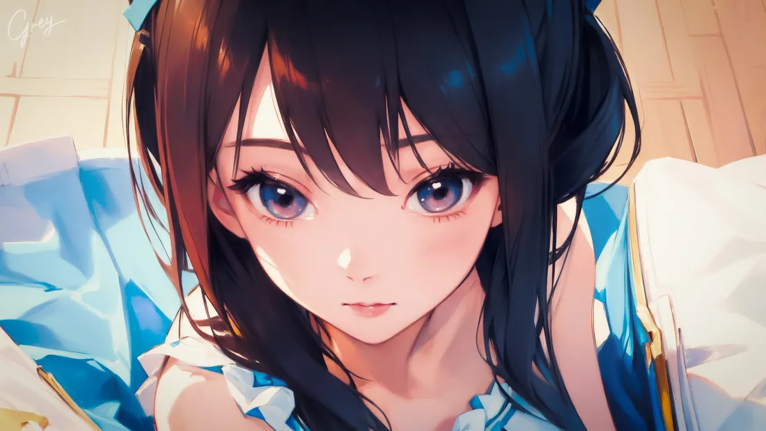 4k动漫少女壁纸｜二次元背景图片 - 可爱萌妹「哲风壁纸」