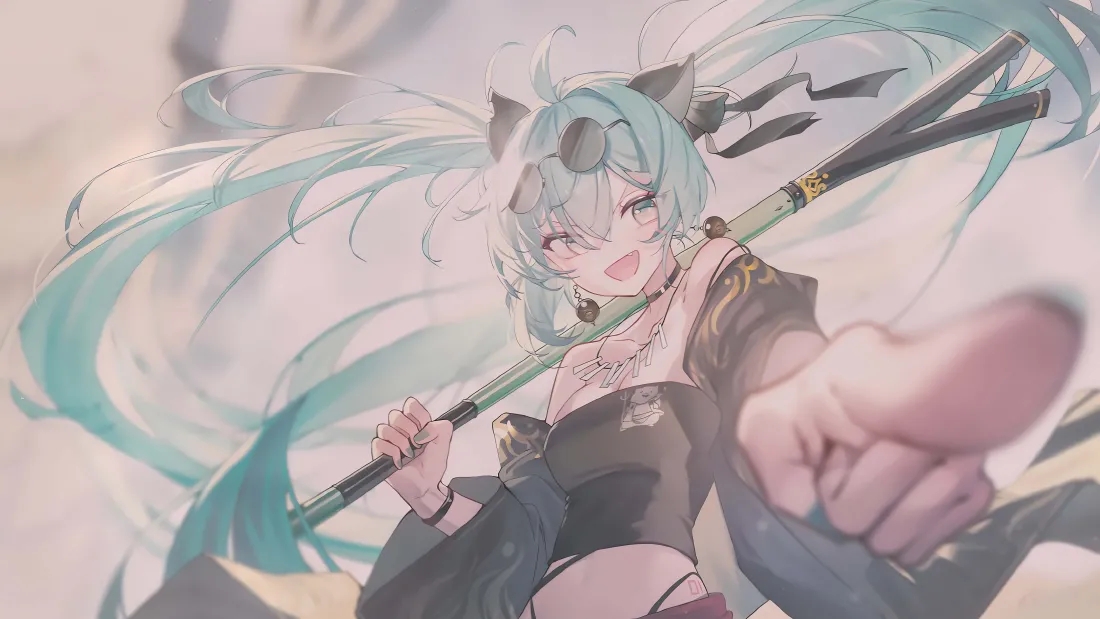 15k初音动漫壁纸｜初音未来背景图片 - 炫酷形象「哲风壁纸」