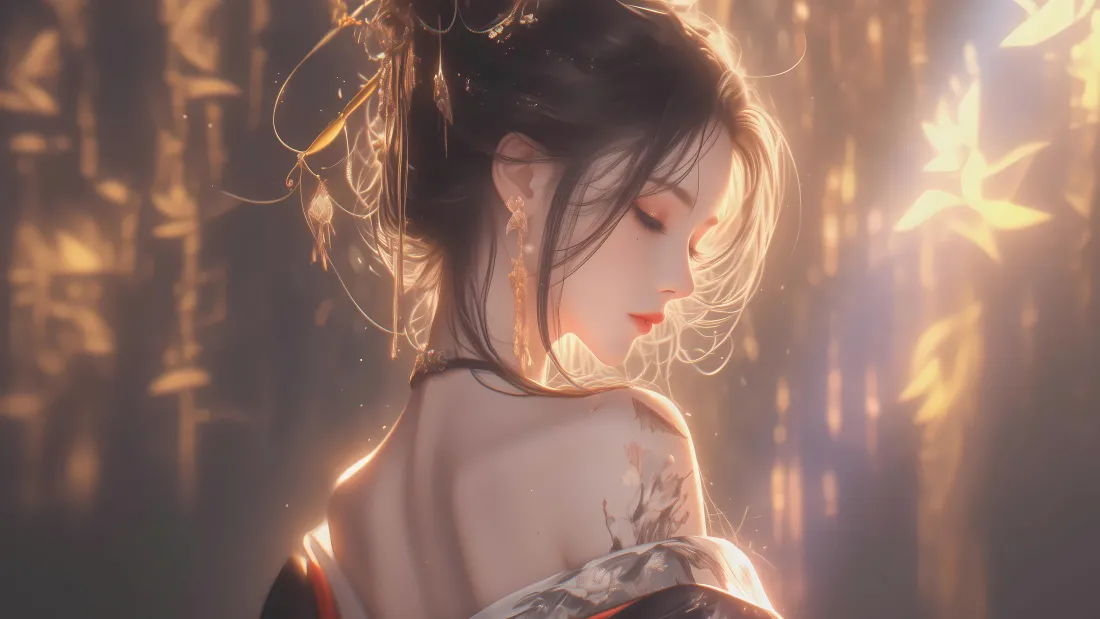 15k美女动漫壁纸｜古风动漫美女背景图片 - 唯美光影「哲风壁纸」