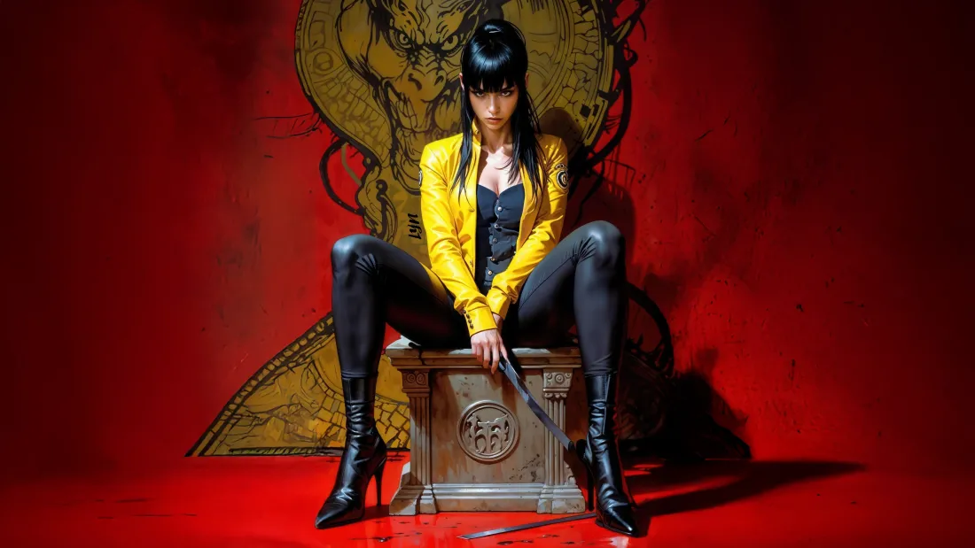 5kAI美女壁纸｜二次元酷炫背景图片 - 个性女郎「哲风壁纸」