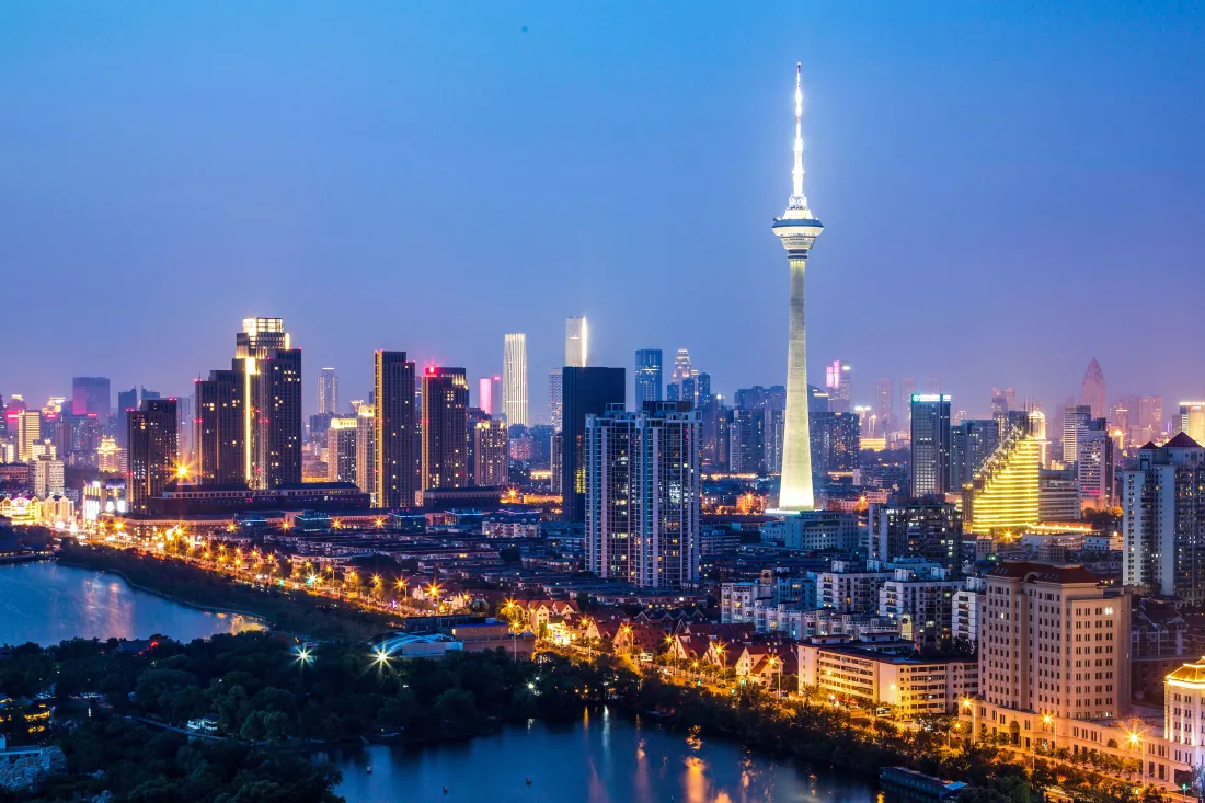 5k城市夜景壁纸｜城市风景背景图片 - 璀璨都市「哲风壁纸」
